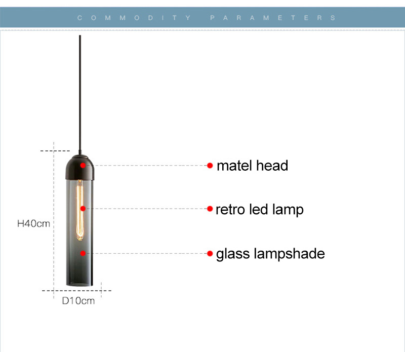 Different Types Hanging Pendant Lights 1 Light Mini Pendant Light With Glass For Indoor Home Kitchen Bar