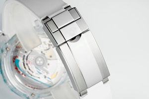 Reloj Mecánico de Lujo, Super Calidad, Resistente al Agua, para Buceo, 40mm, Fábrica N6, Movimiento 4130, Caja de Cristal Transparente, Esqueleto - Product Image 6