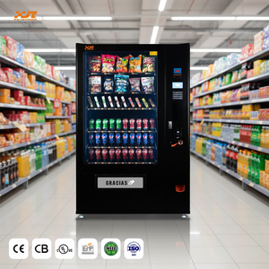 ตู้จำหน่ายสินค้าอัตโนมัติ XY Smart Snack and Drink Combo: สถานีขายสินค้าอัตโนมัติ 24/7 พร้อมระบบชำระเงินแบบไร้เงินสด MDB และระบบทำความเย็น, เปรู - Product Image 1