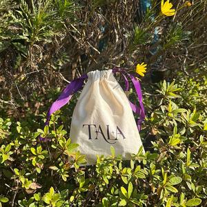 Wholesale Small Moq Plain Cotton Canvas <b>Drawstring</b> Bag High Quality Cloth <b>Pouch</b> With Silk Ribbon - Product Image 6