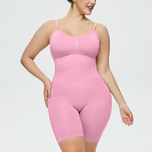 Body Modellante a Compressione Completa Plus-Size Post-Parto con Sollevamento Fianchi, <span class=keywords><strong>Corsetto</strong></span> Seamless da Donna in Spandex/Nylon per Modellare il Corpo - Product Image 4