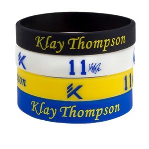 Pulseras de goma de pulsera de silicona con logotipo profesional ecológico personalizado para eventos - Product Image 5