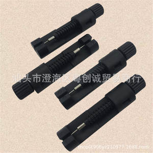 Ajustador cilíndrico de reloj, herramienta metálica para quitar correas de reloj, dispositivo duradero para ajustar la longitud del reloj, para reparación de relojes de pulsera - Product Image 5