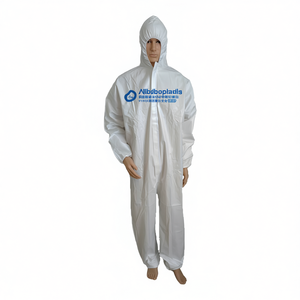 Overol Desechable de Polipropileno Ttake, Talla M, con Capucha para Protección y Seguridad - Product Image 2