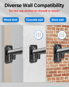 <span class=keywords><strong>Support</strong></span> d'écran d'<span class=keywords><strong>ordinateur</strong></span> double de 32 pouces bras de moniteur double <span class=keywords><strong>support</strong></span> <span class=keywords><strong>mural</strong></span> pour 2 moniteurs - Product Image 6