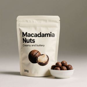 Sac d'emballage en plastique PE de qualité alimentaire, à fond carré, résistant à l'humidité, pour riz, blé, farine, avec fermeture éclair, imprimé en héliogravure, 1 kg, 2 kg, 5 kg - Product Image 5