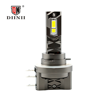 H15 LED DRL Ampoule de phare à faisceau élevé 12000LM Phare de voiture avec 110W Blanc 7035 + 3535 CSP Puce Canbus Sans erreur