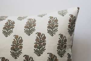 جديد ورقة زرقاء طباعة القطن أغطية وسادة رمي لوسائد الأريكة الزخرفية لغرفة المعيشة أنيقة بوهو لطيف في الهواء الطلق - Product Image 4