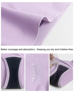 Mutandine Mestruali Senza Cuciture OEM per Donna, Culotte Lavabile Anti-Perdita, Biancheria Intima Mestruale - Product Image 3