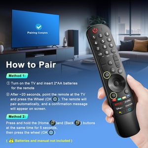 Control Remoto de Repuesto MR21GA con Puntero y Voz, Compatible con <span class=keywords><strong>LG</strong></span> Magic OLED QNED <span class=keywords><strong>NanoCell</strong></span> 4K 8K Smart TV - Product Image 3