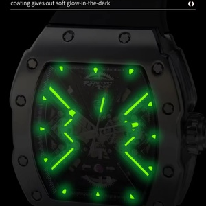 PINDU DESIGN – montre mécanique manuelle pour hommes, marque de luxe, verre saphir, étanche 5 bars, boîtier en acier inoxydable, calendrier complet - Product Image 4