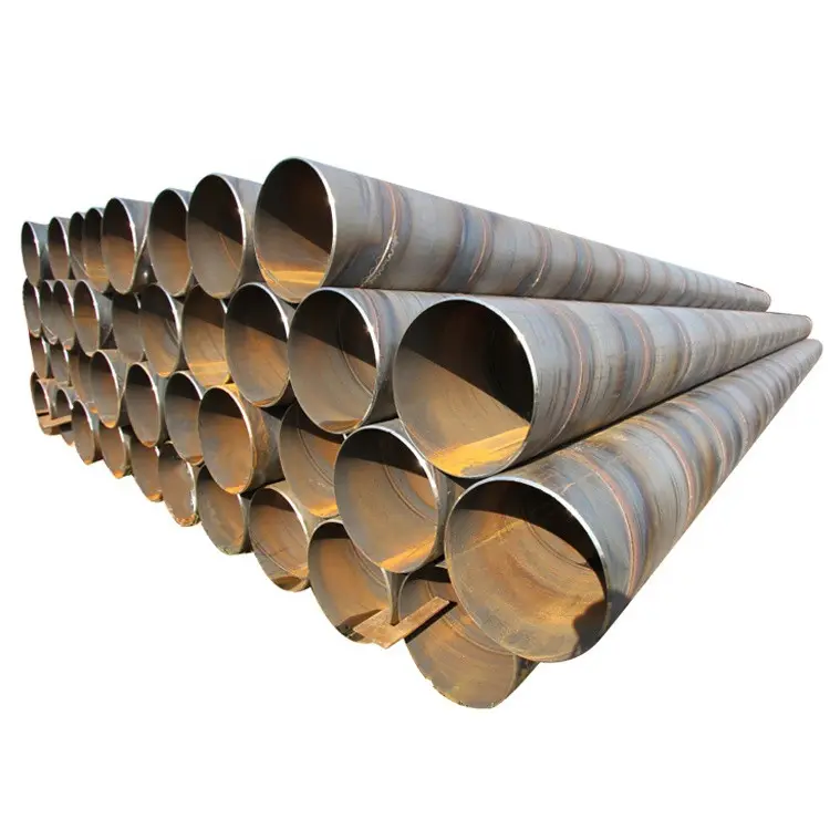 X42 x52 x56 x60 tubo d'acciaio saldato quadrato zincato lsaw saldato tubo d'acciaio per acqua olio e gas
