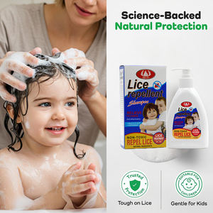 Private Label cura dei capelli <span class=keywords><strong>Shampoo</strong></span> per uso domestico per la pulizia dei capelli Sclap <span class=keywords><strong>pidocchi</strong></span> repellente Anti prurito <span class=keywords><strong>Shampoo</strong></span> con ingredienti naturali - Product Image 4