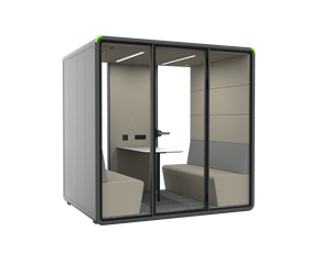 Office Pod China Factory Custom 4 Person <b>Soundproof</b> Meeting Pod Wholesale Movable Acoustic Office Booth For Office Project - Product Image 4