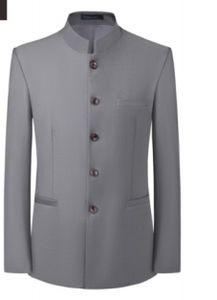 Fabricantes Traje de negocios formal Top sólido y pantalones Fit Mens Suite - Product Image 6