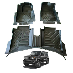 Juego de alfombras impermeables 3D Tpe para coche, alfombrilla trasera para maletero, alfombrilla para suelo de coche para <span class=keywords><strong>Suzuki</strong></span> Jimny, alfombrilla Lhd para suelo de 5 puertas - Product Image 1