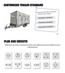 2025 gốc sang trọng di động nhà vệ sinh Trailer cho ngoài trời công cộng sử dụng vip di động phòng tắm Trailer giá cả cạnh tranh - Product Image 4