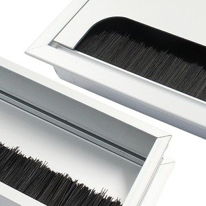 Organisateur de câbles de bureau durable en alliage d'aluminium <span class=keywords><strong>pour</strong></span> câbles de télévision et d'ordinateur, couvre-câbles de bureau de qualité supérieure - Product Image 6