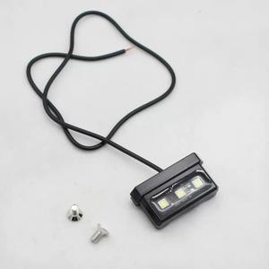 Luz de matrícula para motocicleta eléctrica, luz trasera pequeña de aleación de aluminio, luz de guardabarros para Little Monkey - Product Image 3