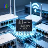 Transformateur d'isolation Ethernet de qualité industrielle, carte réseau LAN YX-1607G, conception de carte réseau, fonctionnement de -40°C à +85°C