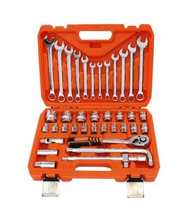 Coffret d'outils Steeltreks, type pratique, 61 pièces, outils mécaniques professionnels pour la maison, clé à molette multi-usages, kit d'outils de construction - Product Image 3