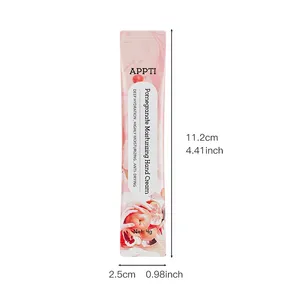 Private Label APPTI Natual Organic Vegan Extracts Moisturizing Hand Cream OEM/ODM Travel Mini Size Nourishing Hand Cream Lotion