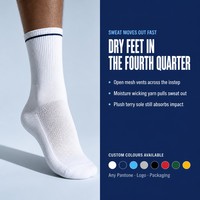 Calcetines de Baloncesto Elite Acolchados con 168 Hilos, Programa Club Supply, Calcetines Deportivos para Hombre para Torneos
