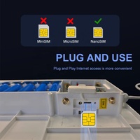 Router 4G/WiFi Solar para Exteriores de Súper Resistencia con Cobertura de hasta 60M, Nano SIM y Batería de Larga Duración