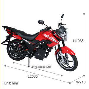 Motocicleta de transporte de rango de 250KM, batería de intercambio de larga distancia, motocicleta eléctrica adecuada para entrega de alimentos <span class=keywords><strong>y</strong></span> flete - Product Image 3