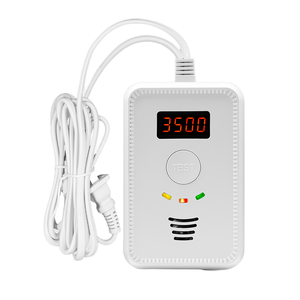 Yüksek kaliteli ev güvenlik yangın uyarısı karbondioksit Alarm kalite güvenlik sistemi ile LPG gaz dedektörü - Product Image 1