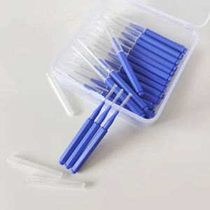 Brosses interdentaires orthodontiques en forme de I, écologiques, avec logo personnalisé OEM, 50 pièces, pour le nettoyage et l'hygiène bucco-<span class=keywords><strong>dentaire</strong></span> - Product Image 4