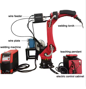 Robot de soudage six axes BolangTe, avec une portée de 1895 mm et une charge utile de 20 kg, appliqué dans divers scénarios de soudage - Product Image 5