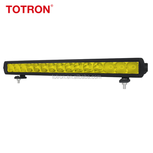 Ống Kính Màu Vàng LED Thanh Ánh Sáng 4X4 Hàng Duy Nhất 12V LED Đèn Sương Mù Xe Phụ Kiện Cho 4X4 Xe - Product Image 2