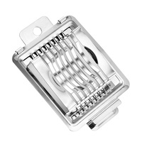 Home Accessories Multi-functional Creative 430 Stainless Steel Egg Fruit Cutter Slicer Multi-purpose Kitchen Slicer Tool