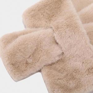 Ensembles Chapeau Bob et Écharpe pour Femme – Hiver, Extérieur, Imitation Fourrure de Lapin, Tendance, Chauds et Doux - Product Image 4