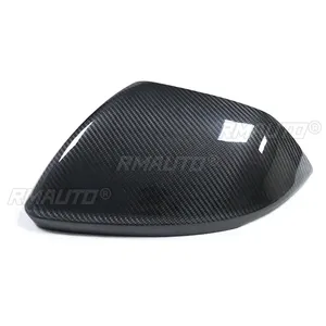 Coque de rétroviseur latéral en fibre de carbone sèche, remplacement de la coque de rétroviseur pour Audi Q8 SQ8 RSQ8 2018-2022 pour Lamborghini Urus - Product Image 5