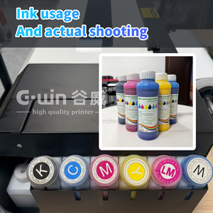 Pièces de machines d'impression GWIN, adhésif à base d'eau pour étiquettes CMYK LC LM, séchage rapide, emballage OPP 500 ml pour étiquettes autocollantes - Product Image 3