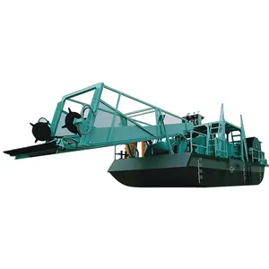 Hydraulic Industrial Use Full Automatic Water Hyacinth Plants Cleaning Machine Used in Pond/ River/Lake