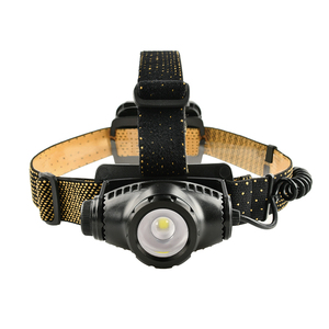 Custom Designed Rechargeable <strong>Headlamp</strong> 600 Lumen LED Zoom Head Torch Lamp Powerful Lithium Ion IP65 Rating - Product Image 2