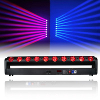 Projecteur de scène LED RGBW 4-en-1 10x40W, CRI 95 élevé, contrôle RDM DMX512 pour soirées, boîtes de nuit, DJ et bars