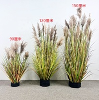 Plante d'herbe artificielle en forme d'oignon pour gazon synthétique, murs végétalisés, terrains de golf, jardins et zones pour animaux de compagnie