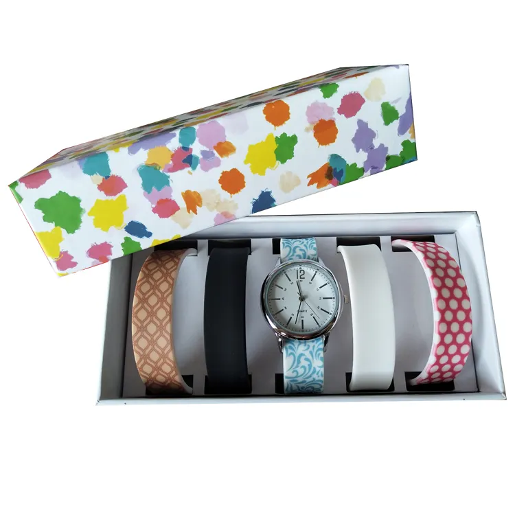 Diernuo Customized Logo Ladies Interchangeable Watch Band Set