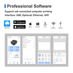 Nueva Impresora de Etiquetas Térmicas TD-401 con Certificación TELEC EAC FAC SRRC BIS, Impresora de Etiquetas de Envío con Código de Barras 4*6, USB/WiFi/BT 203dpi - Product Image 4