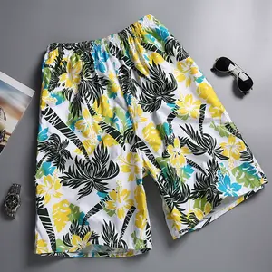 Docsun Custom Beach Shorts for Men 2023 New 100% Polyester Beachwear Swimming Shorts Printing Beach Shorts Swim Trunks Stock