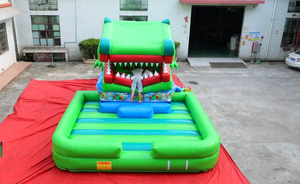 2025 vente chaude <span class=keywords><strong>parc</strong></span> <span class=keywords><strong>d</strong></span>'attractions gonflable <span class=keywords><strong>alligator</strong></span> bouche évasion château de rebond gonflable classique <span class=keywords><strong>parc</strong></span> diapositives pour les locations de fête - Product Image 4