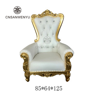 Muebles <span class=keywords><strong>de</strong></span> decoración <span class=keywords><strong>de</strong></span> boda <span class=keywords><strong>de</strong></span> madera <span class=keywords><strong>de</strong></span> lujo, silla <span class=keywords><strong>de</strong></span> trono <span class=keywords><strong>de</strong></span> dos asientos, sofá <span class=keywords><strong>de</strong></span> escenario <span class=keywords><strong>de</strong></span> color personalizado Doble - Product Image 6