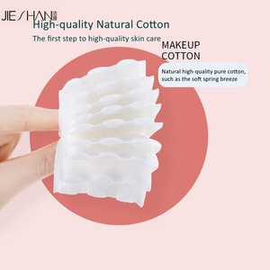 Sekali pakai kapas Viscose 3 lapisan 6x5cm efek ganda cat kuku penghapusan bantalan wajah baru bebas serat kosmetik bantalan penghapus Makeup - Product Image 5