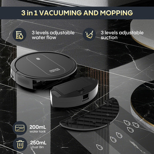 5000Pa Suction 3-in-1 Robot Vacuum <b>Mop</b> LDS Navigation Automatic Dirt Disposal Self-Charging WiFi/App Control Brushless Motor Rob - Product Image 5