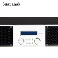 PD-450 Professionnel Dj 2 Canal 2U Numérique Amplificateur de Puissance Audio Son 450 Watts pour Karaoké Chant Haut-Parleur Subwoofer Stade