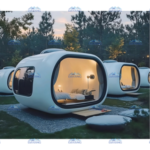 Dayang – Hôtel <span class=keywords><strong>capsule</strong></span> préfabriqué high-tech élégant, pods spatiaux durables, location de conteneurs de glamping, villa en aluminium - Product Image 6